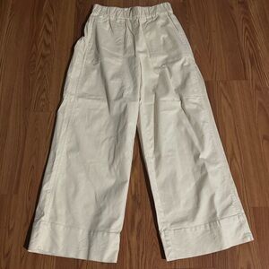 J. Crew Re- Imagined Cream Wide Leg Dress Pants Size XS Classic Preppy Old Money